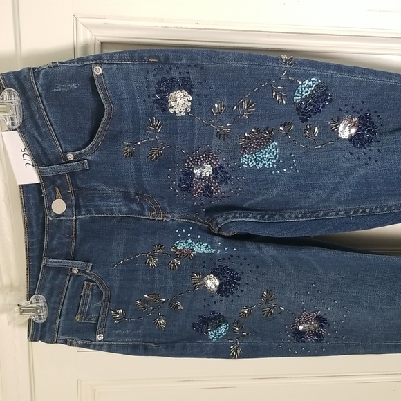 For the Republic Denim Embellished Designer Jeans - Picture 2 of 13